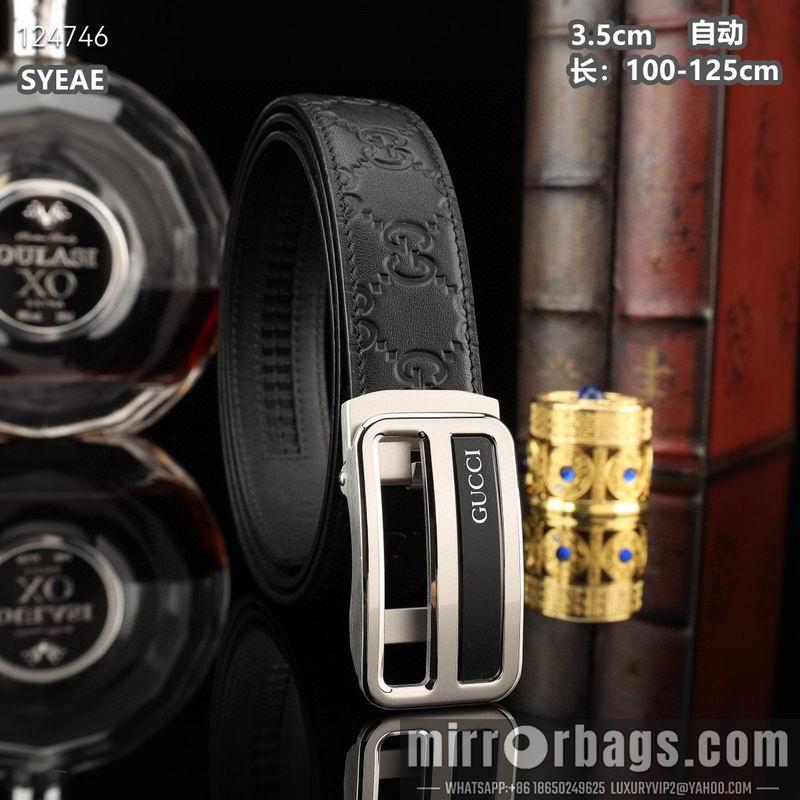 Gucci belt 35mmX100-125cm 8L28