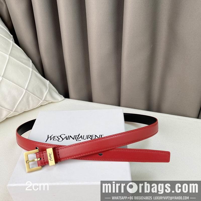 YSL belt 20mmX90-115cm 7D02