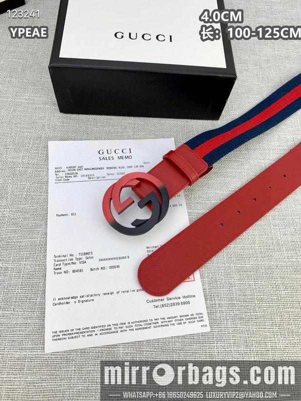 Gucci belt 40mmX100-125cm 8L135