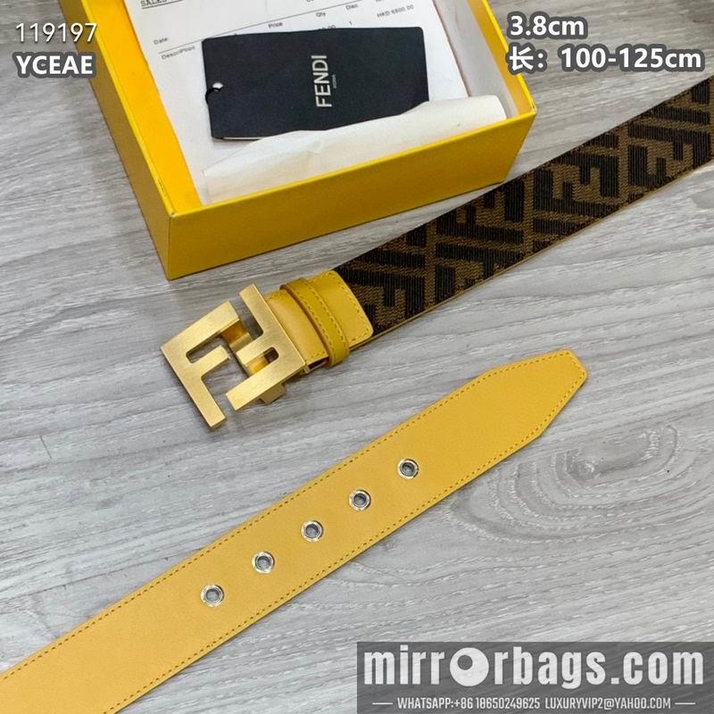 Fendi belt 38mmX100-125cm 8L08