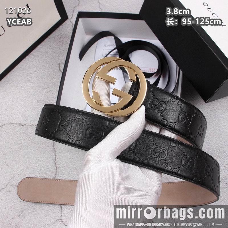 Gucci belt 38mmX95-125cm 8L14