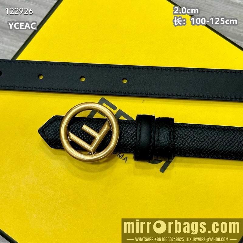 Fendi belt 20mmX100-125cm 8L22