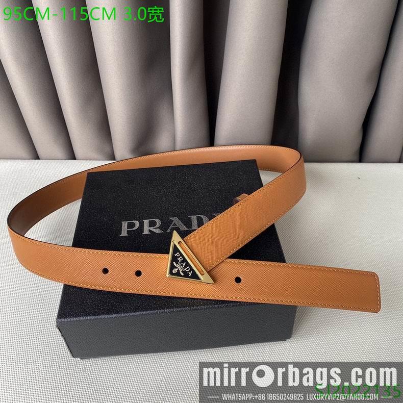 Prada Belt 30mmX95-115cm 7D01