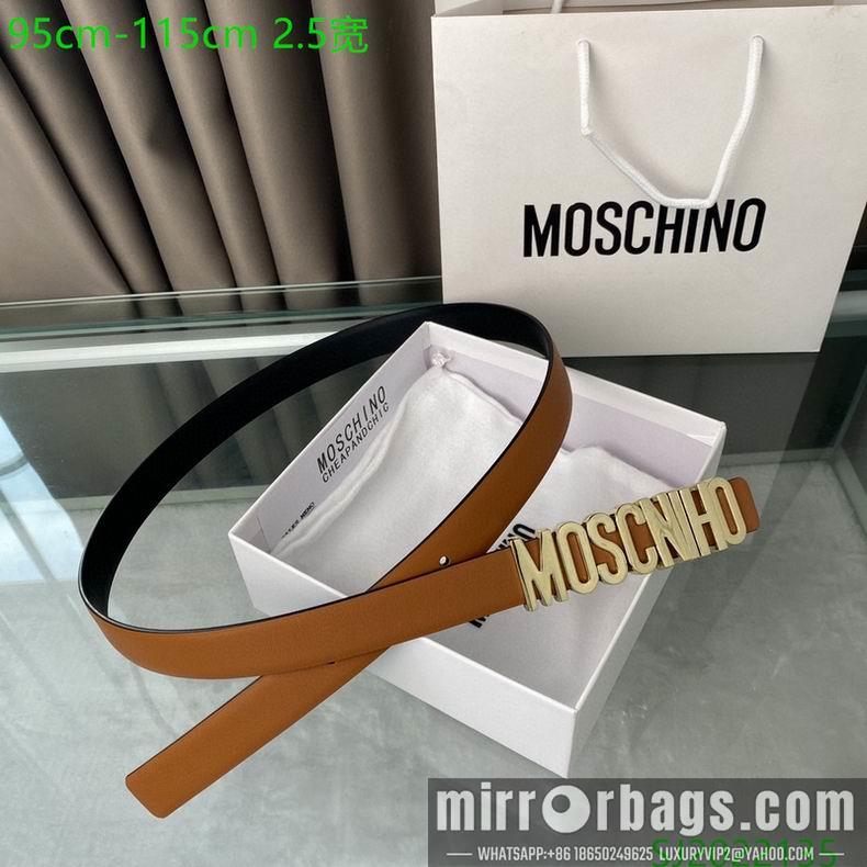 Moschino belt 25mmX95-115cm 7D