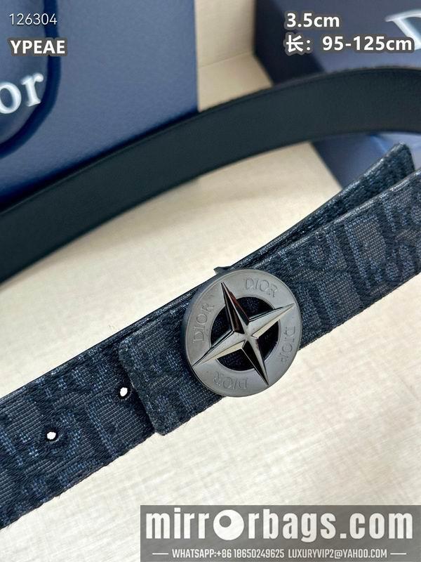 Dior belt 35mmX95-125cm 8L19