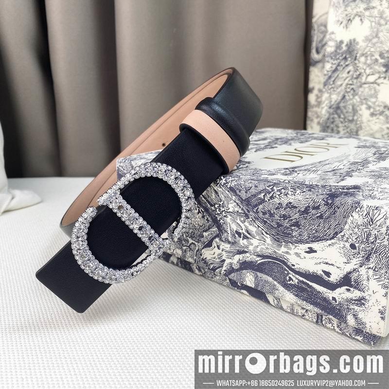 Dior belt 30mmX95-115cm 7D33