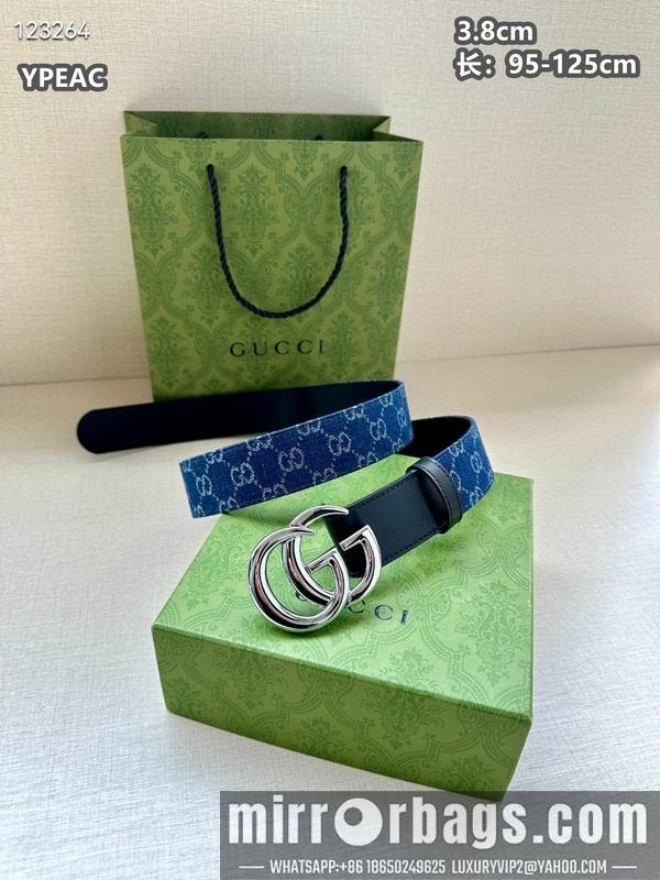 Gucci belt 38mmX95-125cm 8L11