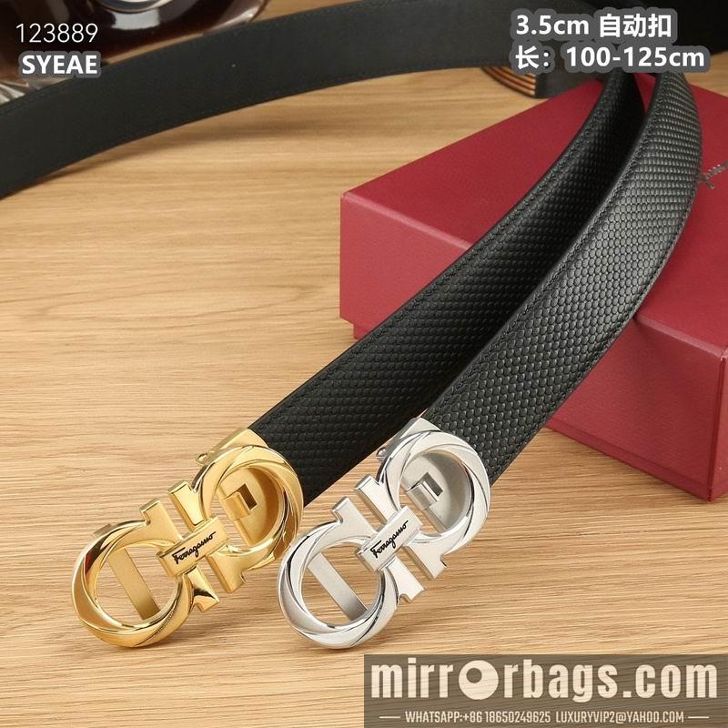 Ferragamo belt 35mmX100-125cm 8L09