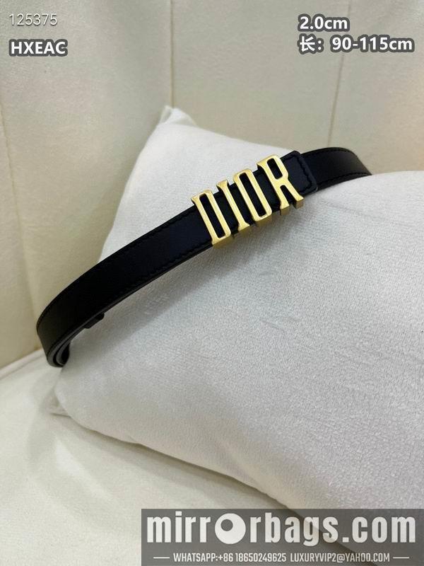 Dior belt 20mmX90-115cm 8L03