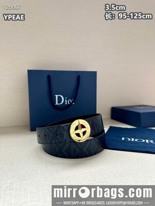 Dior belt 35mmX95-125cm 8L18