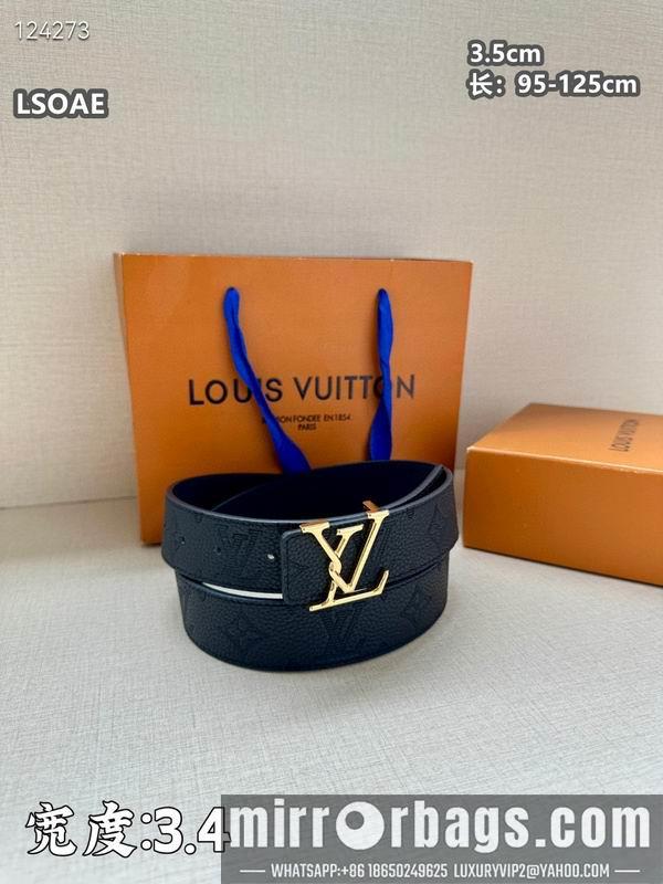 LV belt 35mmX95-125cm 8L09
