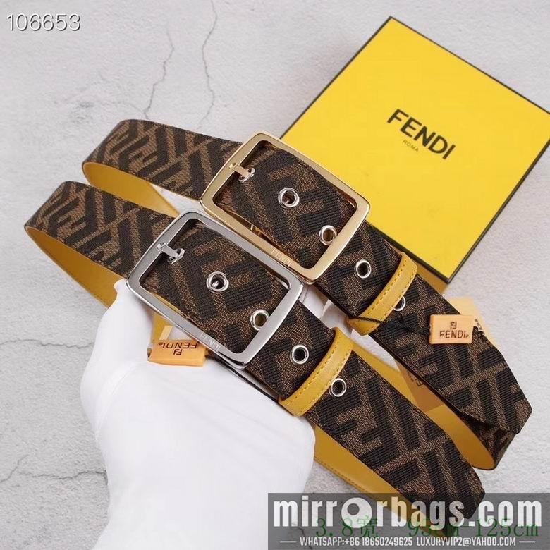 Fendi Belt 38mmX95-125cm 7D100