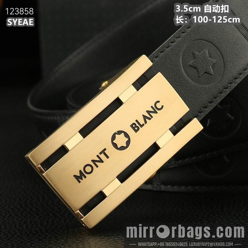 Montlanc belt 35mmX100-125cm 8L52