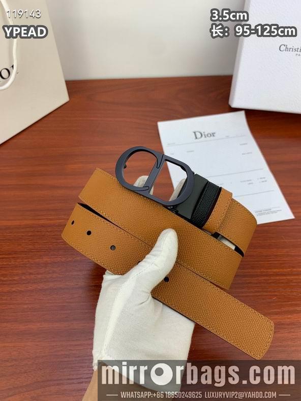 Dior belt 35mmX95-125cm 8L14