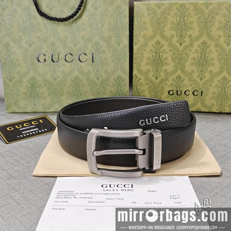 Gucci belt 38mmX90-125cm lb19