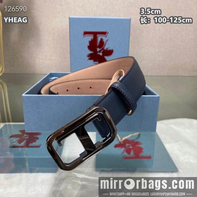 Tod's belt 35mmX100-125cm 8L03