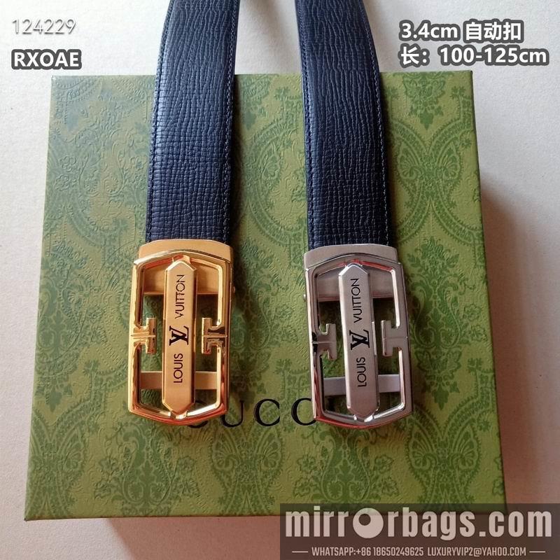 LV belt 34mmX100-125cm 8L31