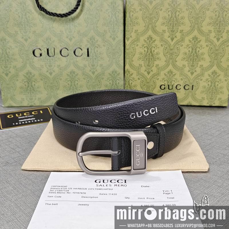 Gucci belt 38mmX90-125cm lb19