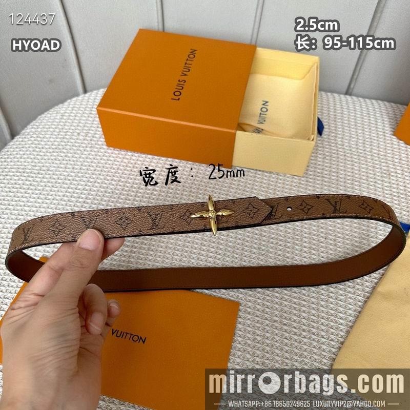 LV belt 25mmX95-115cm 8L14