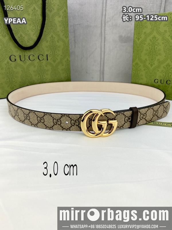 Gucci belt 30mmX95-125cm 8L20