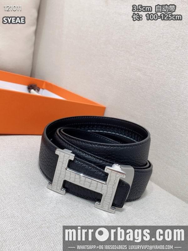 Hermes belt 35mmX100-125cm 8L34