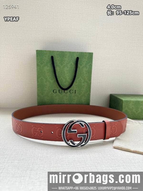 Gucci belt 40mmX95-125cm 8L75