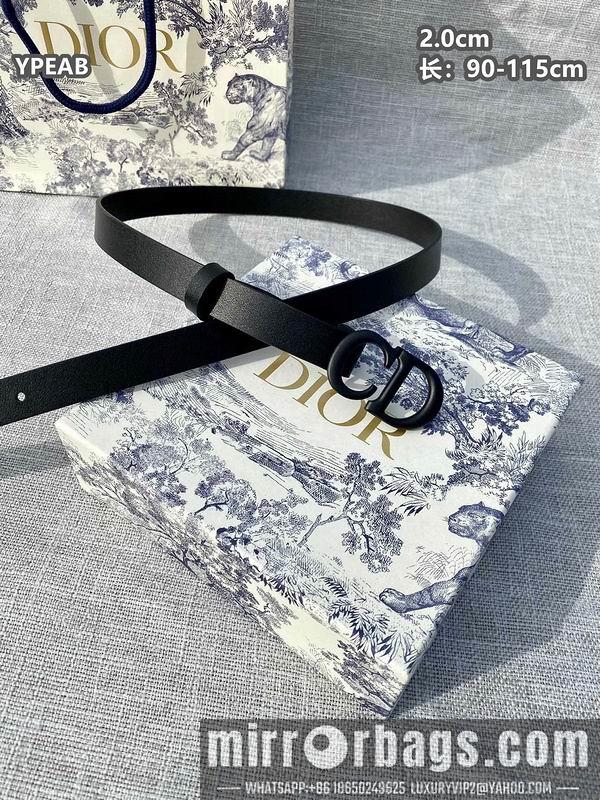 Dior belt 20mmX90-115cm 8L23