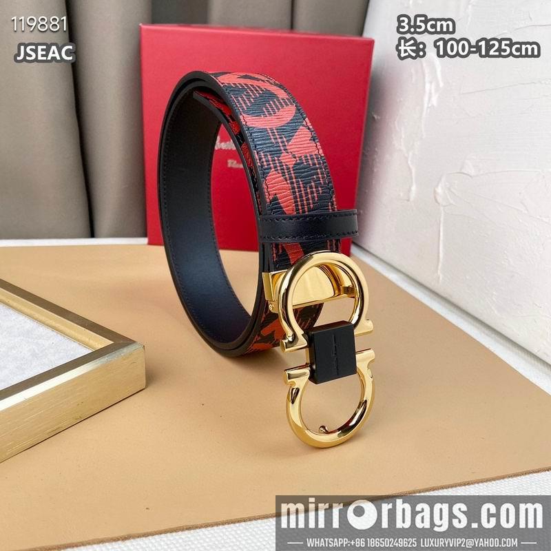 Ferragamo belt 35mmX100-125cm 8L072010