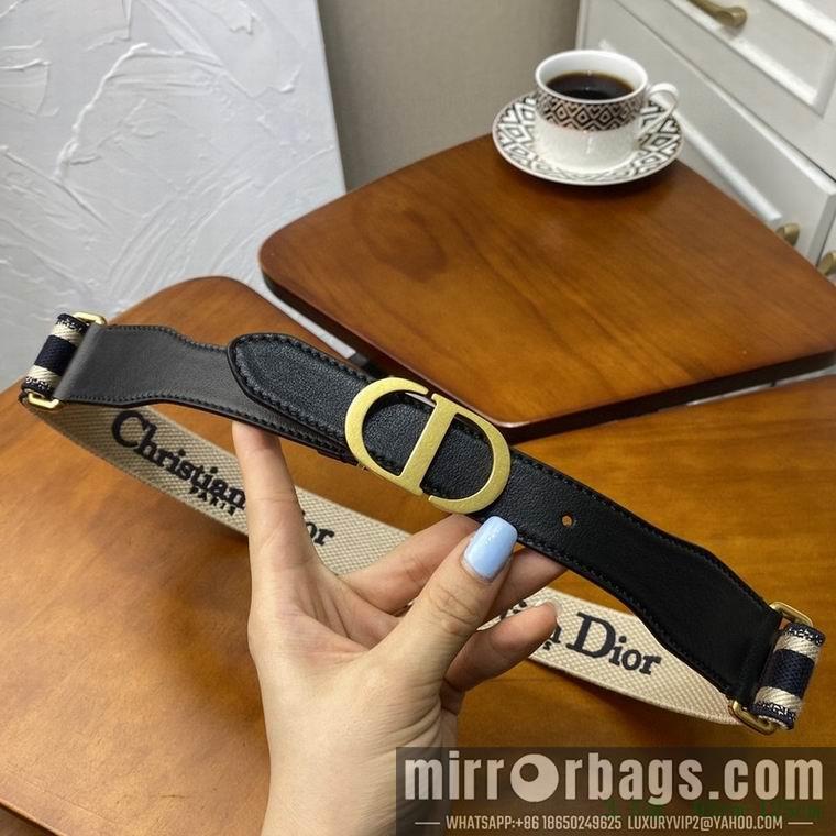 Dior belt 35mmX95-125cm 7D02