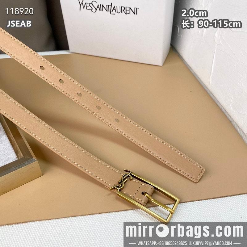 YSL belt 20mmX90-115cm 8L040801
