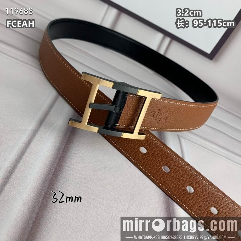 Hermes belt 32mmX95-125cm 8L040803