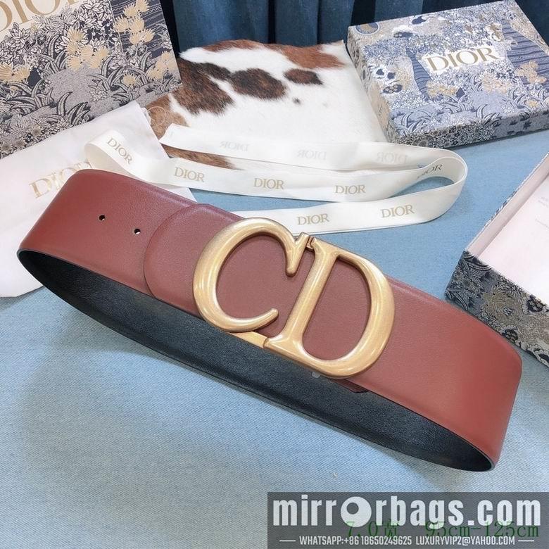 Dior Belt 70mmX95-125cm 7d10