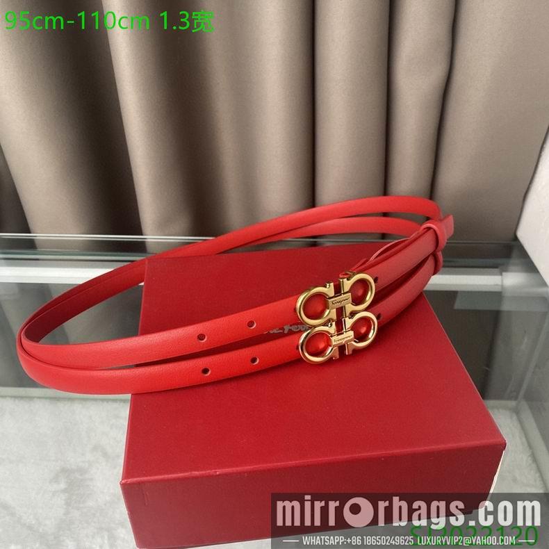 Ferragamo Belt 13mmx95-110cm 7D06