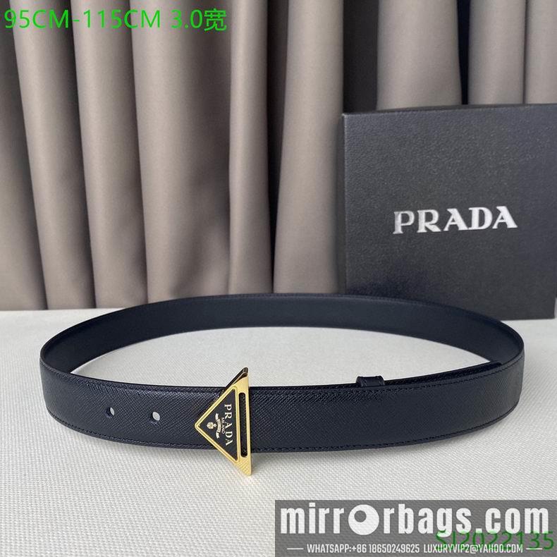 Prada Belt 30mmX95-115cm 7D01