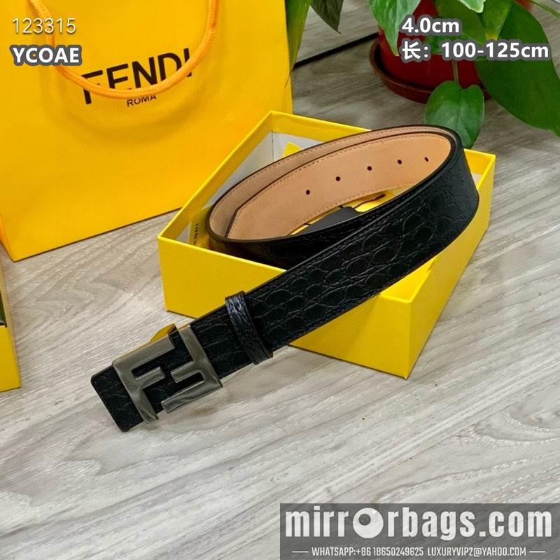Fendi belt 40mmX100-125cm 8L50