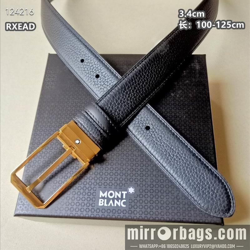 Montblanc belt 34mmX100-125cm 8L05