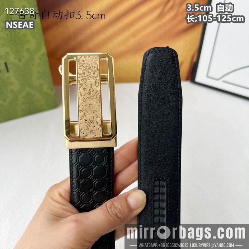 Gucci belt 35mmX105-125cm 8L85