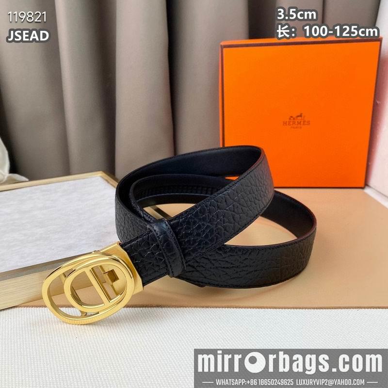 Hermes belt 自动带35mmX100-125cm 8L040803