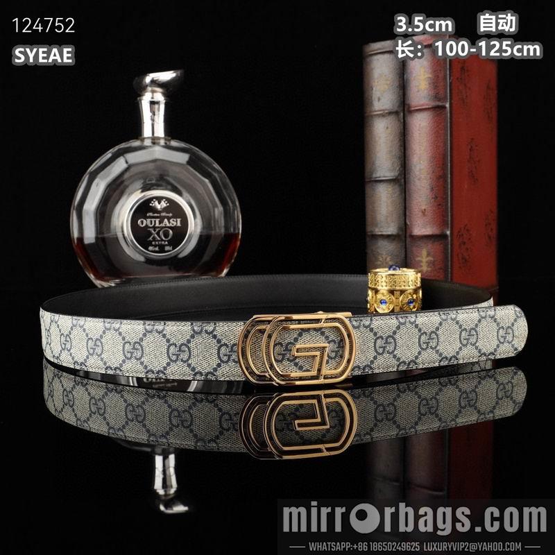 Gucci belt 35mmX100-125cm 8L25