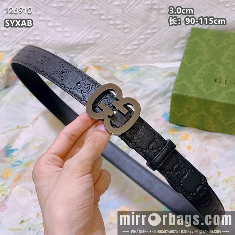 Gucci belt 30mmX90-115cm 8L25