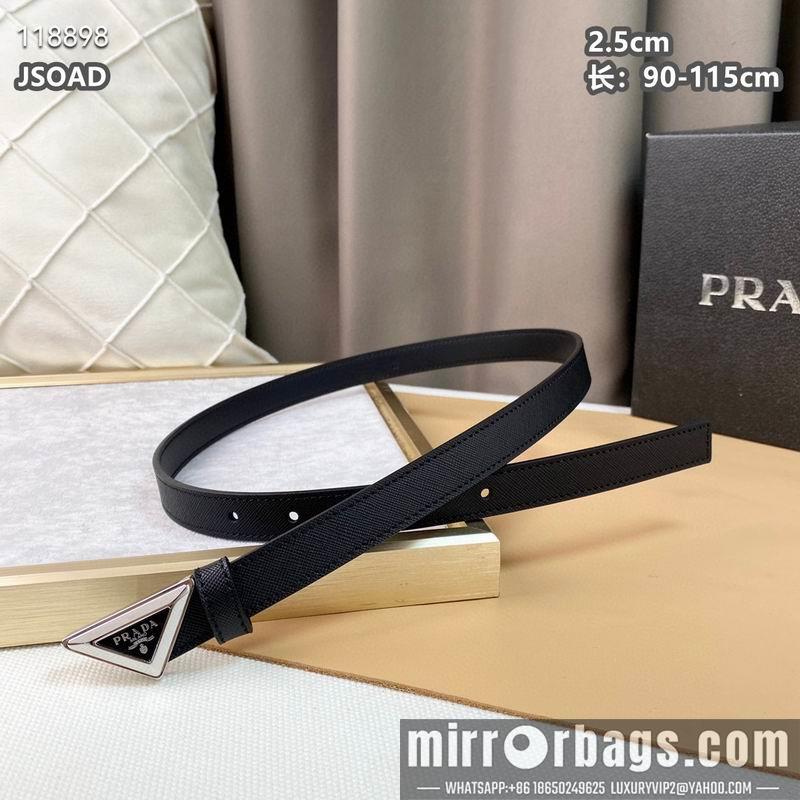 Prada belt 25mmX90-115cm 8L040801