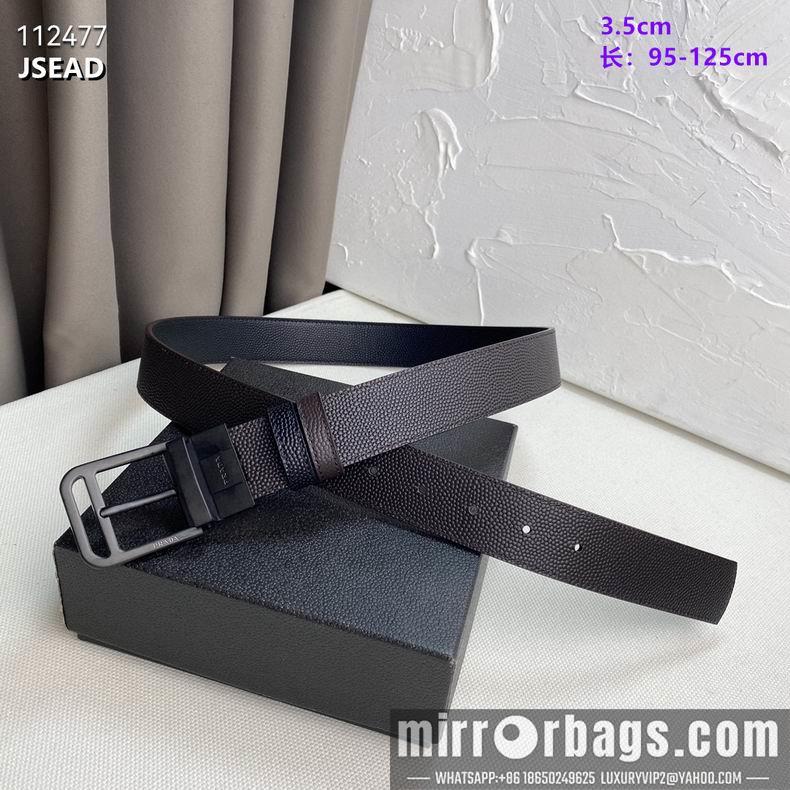 Prada belt 35mmX95-125CM 8L15
