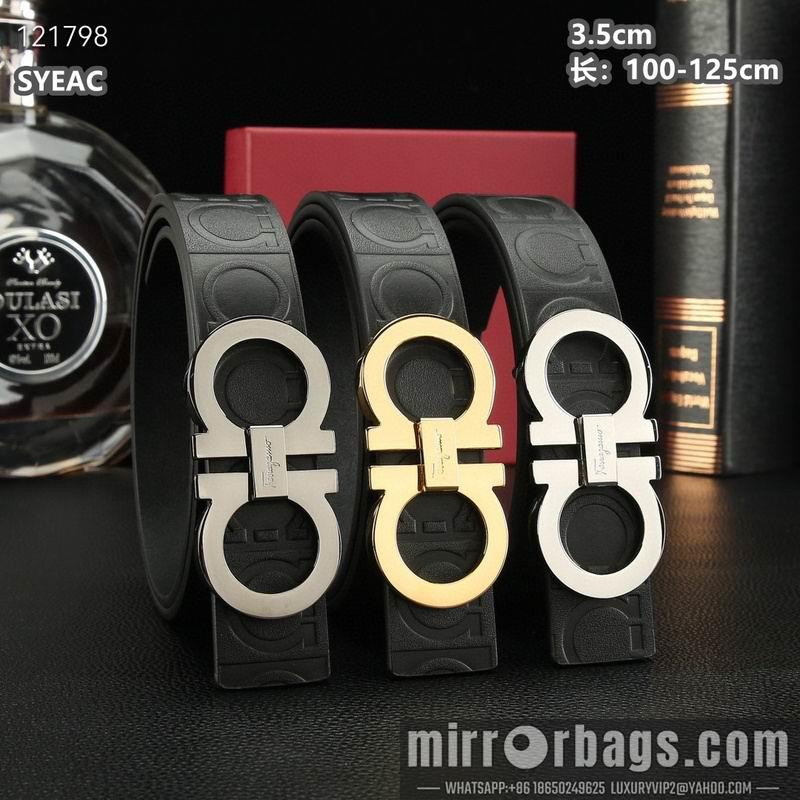 Ferragamo belt 35mmX100-125cm 8L75