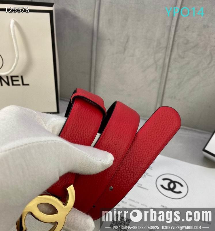 Chanel belt 30mmX95-125cm XH02