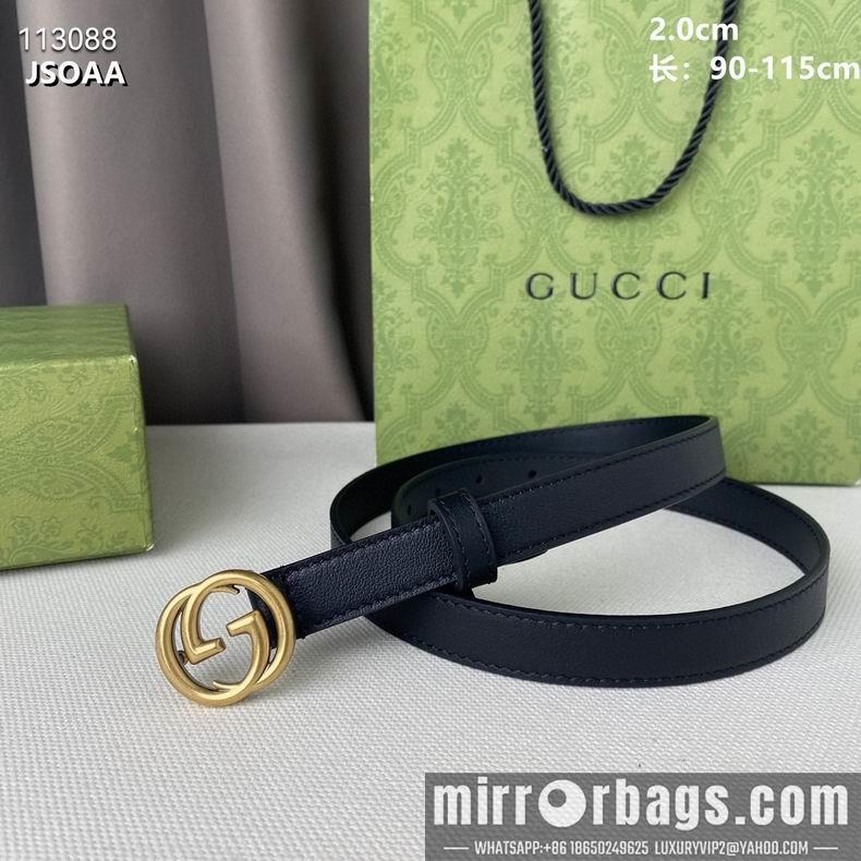 Gucci belt 20mmX95-115cm 8L05
