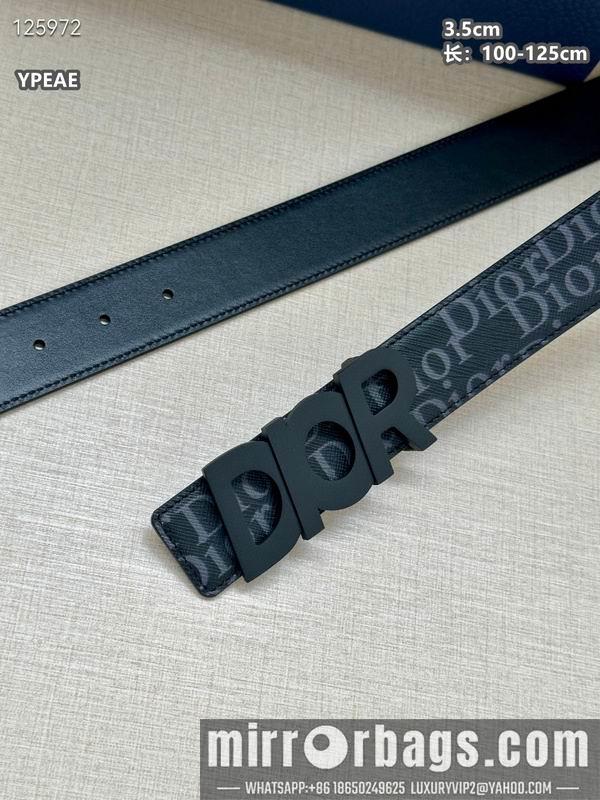 Dior belt 35mmX100-125cm 8L29