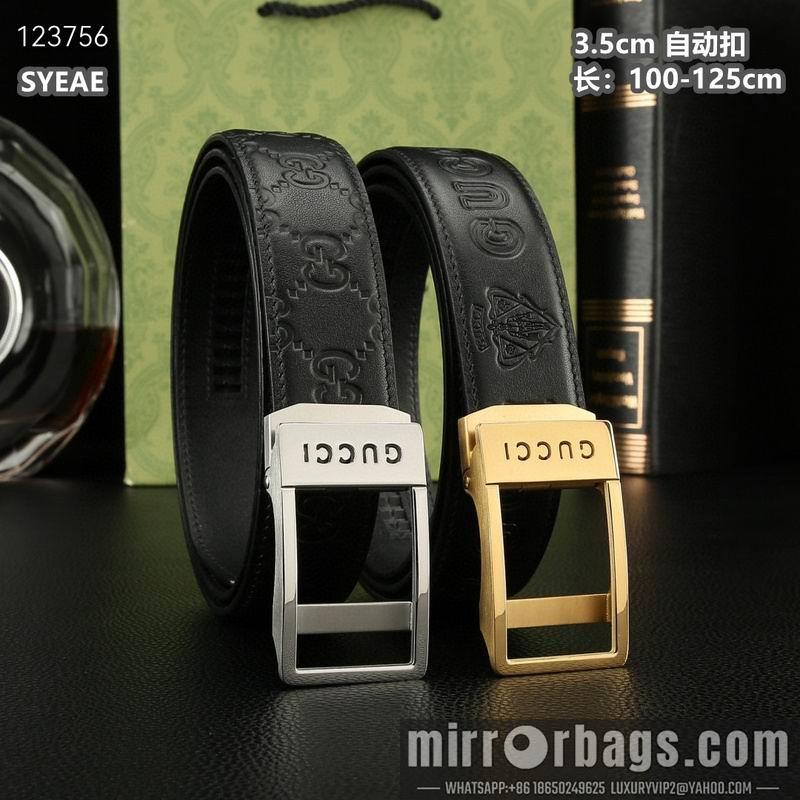Gucci belt 35mmX100-125cm 8L51
