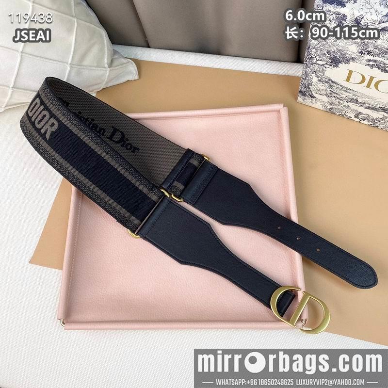 Dior belt 60mmX90-115cm 8L040801