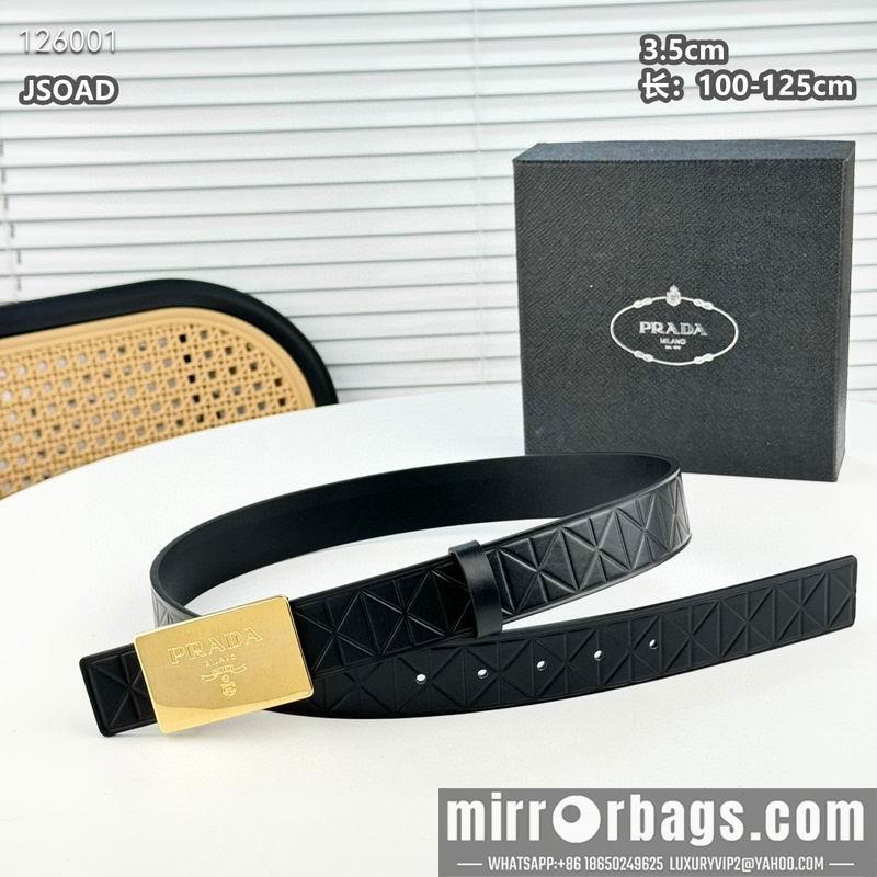 Prada belt 35mmX100-125cm 8L37
