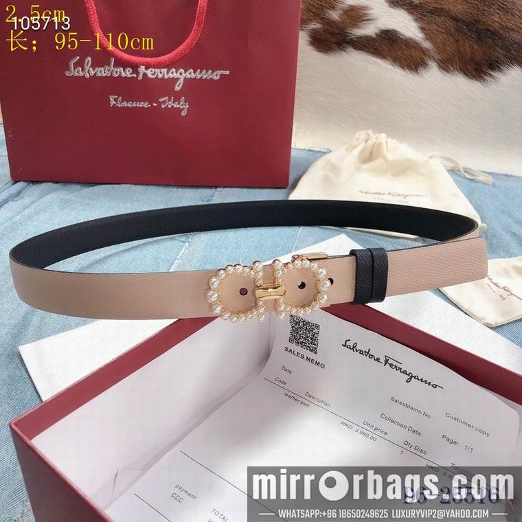 Ferragamo Belt 25mm 95-110cm 8L04